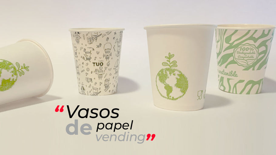 Nueva incorporación a nuestro catálogo: vaso papel para máquinas vending con un precio inmejorable