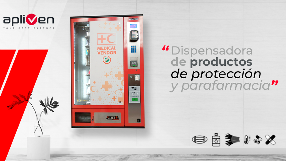 Apliven se adapta a las necesidades del mercado: Nuevas máquinas expendedoras vending de productos de parafarmacia y EPIs