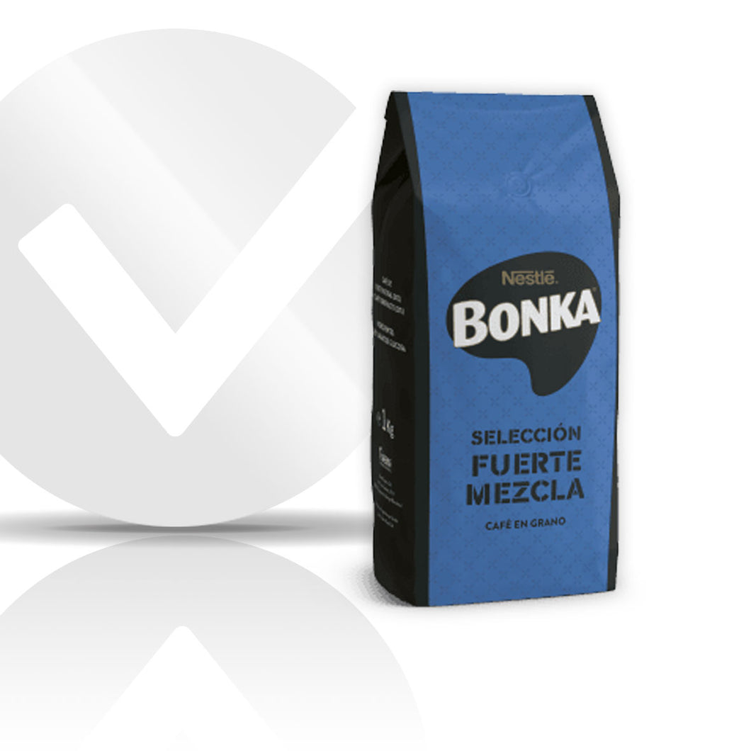 Café Bonka Fuerte Mezcla 80/20 1kg - (desde 9,54€/ud)
