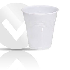 Vaso Plástico Bibo Blanco Caja 3000 Unidades