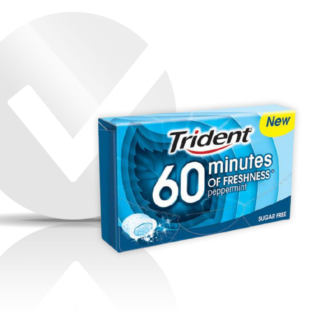 Trident 60 Minutos Menta 20g - (desde 0,50€/ud)