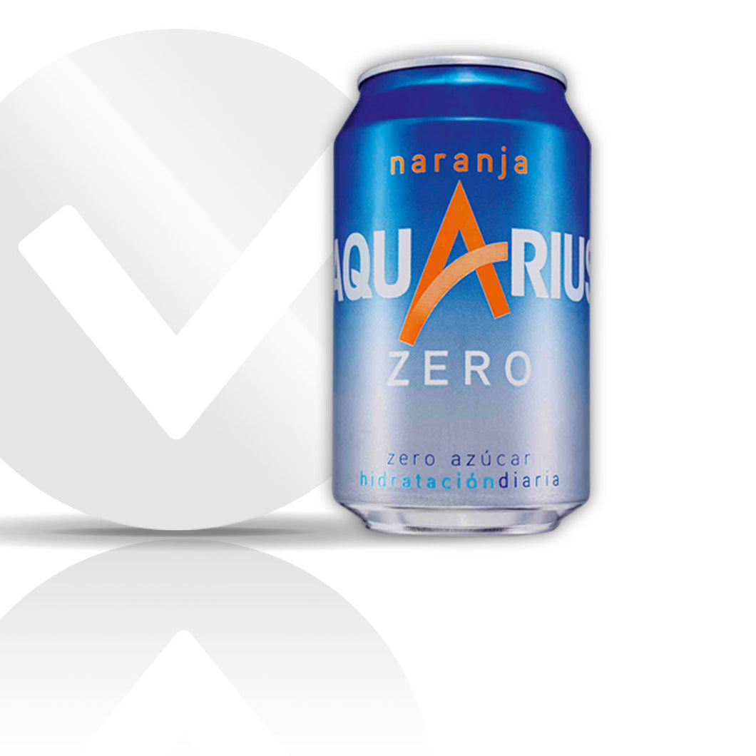 Aquarius Zero Naranja 33cl - (desde 0,72€/ud)