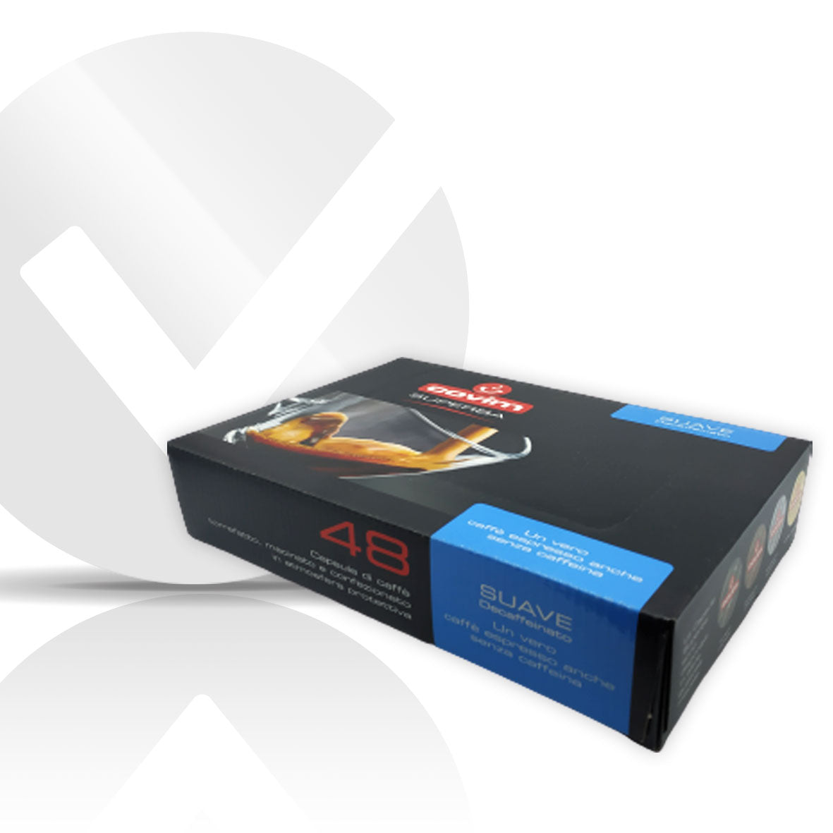 Cápsulas Café Covim Superba Suave Decaffeinato 48 unidades